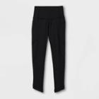 All In Motion Girls' Mesh Pieced Side Pocket Leggings - All In