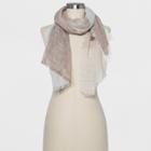 Women's Oversize Plaid Rectangle Scarf - Universal Thread Oatmeal, Gray