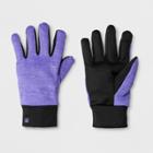 Girls' Athletic Gloves - C9 Champion Purple/black 8-16, Black Purple