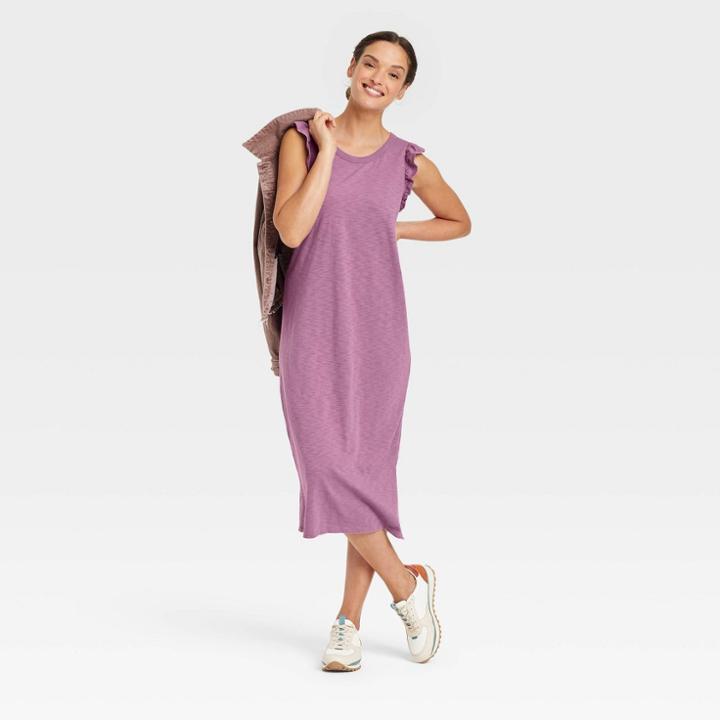 Women's Ruffle Tank Dress - Universal Thread