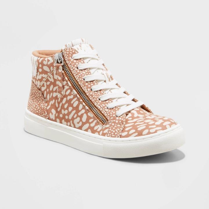 Women's Brooklin High Top Sneakers - Universal Thread Rust