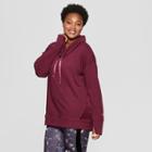 Women's Plus Size Cozy Fleece Pullover - C9 Champion Dark Berry Purple