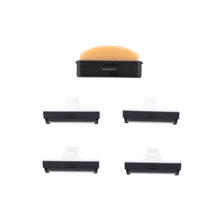 Sphynx Black In Style 1 Blade Refill Pack For Portable Razor - 4ct + Pre-shave Bar