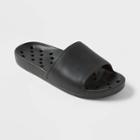 S Slide Shower Sandals Black - Room Essentials