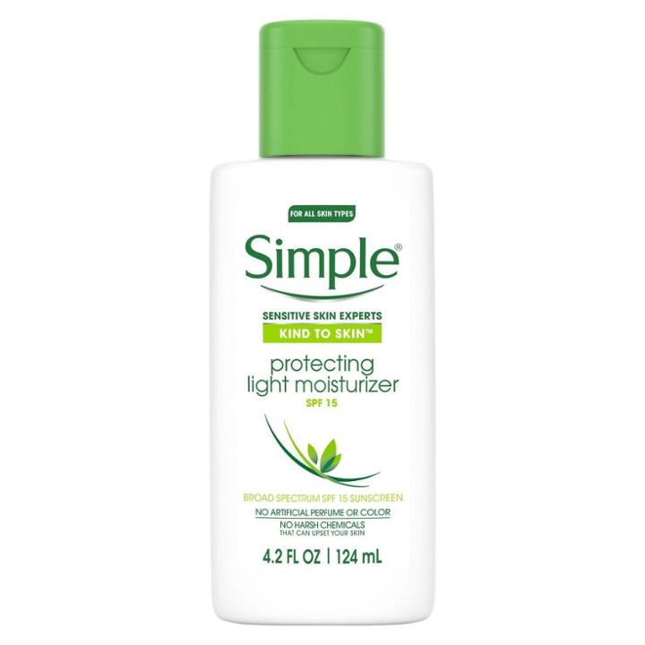 Simple Kind To Skin Protecting Light Moisturizer - Spf