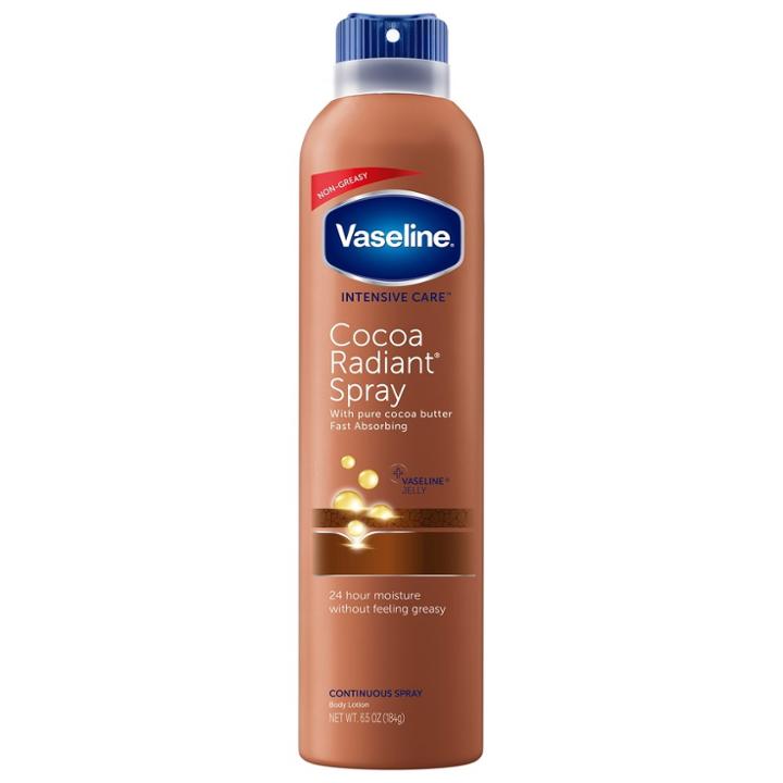 Target Vaseline Intensive Care Cocoa Radiant Spray Moisturizer