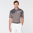 Men's Distressed Print Polo Shirt - Jack Nicklaus Gray