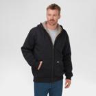 Dickies Men's Sherpa Lined Fleece Hoodie Big & Tall Black Xl Tall,