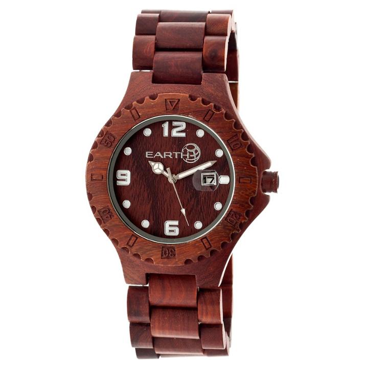 Earth Men's Wristwatch Red