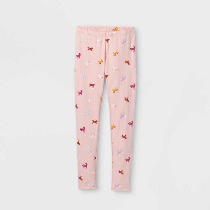 Girls' Unicorn Leggings - Cat & Jack Pink
