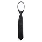 Boys' Woven Zip Necktie - Cat & Jack Black S/m, Boy's, Size: