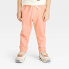 Toddler Boys' French Terry Pull-on Jogger Pants - Cat & Jack Peach Orange