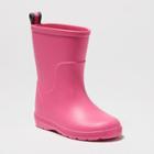 Toddler's Totes Cirrus Tall Rain Boots - Pink 11-12, Toddler Unisex