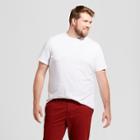 Men's Tall Standard Fit Crew T-shirt - Goodfellow & Co White