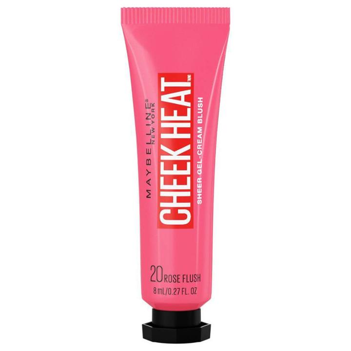Maybelline Cheek Heat Blush Rose Flush - 0.27 Fl Oz, Pink Flush