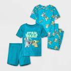 Toddler Boys' 4pc Star Wars Baby Yoda Snug Fit Pajama