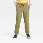 Plusboys' Fleece Jogger Sweatpants - Cat & Jack Olive Green