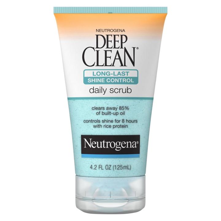 Neutrogena Deep Clean Long-last Shine Control Daily Face Exfoliating Scrub