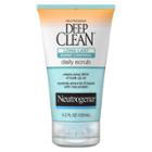 Neutrogena Deep Clean Long-last Shine Control Daily Face Exfoliating Scrub