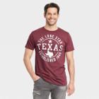 Men's Short Sleeve The Lone Star 1845 Graphic T-shirt - Modern Lux Burgundy