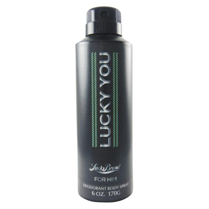 Liz Claiborne Lucky You By Lucky Body Spray Men's Cologne