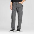 Dickies Men's Relaxed Straight Fit Sanded Duck Canvas Carpenter Jean- Slate (grey)