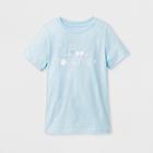 Kids' Short Sleeve Happy Together Easter T-shirt - Cat & Jack Light Blue