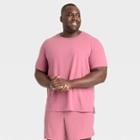 Men's Big & Tall Short Sleeve Performance T-shirt - All In Motion Ruby