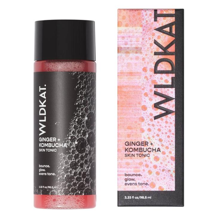 Wldkat Ginger + Kombucha Bubbling Skin Tonic