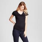 Maternity V-neck T-shirt - Isabel Maternity By Ingrid & Isabel Black