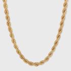 Gold Twisted Necklace - A New Day Gold