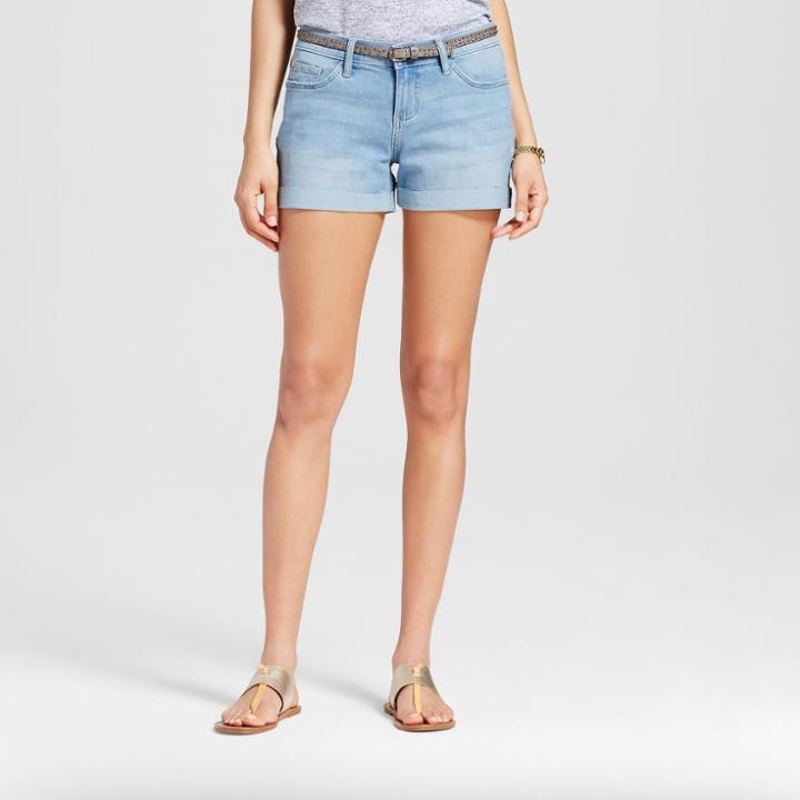 Women's Pendleton Ex-boyfriend Jean Shorts - Crafted By Lee Light Wash