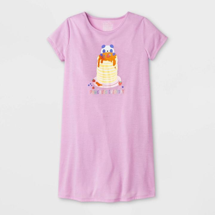 Girls' Pancakes Nightgown - Cat & Jack Purple