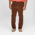 Men's Slim Fit Corduroy Trouser - Goodfellow & Co Stick Brown