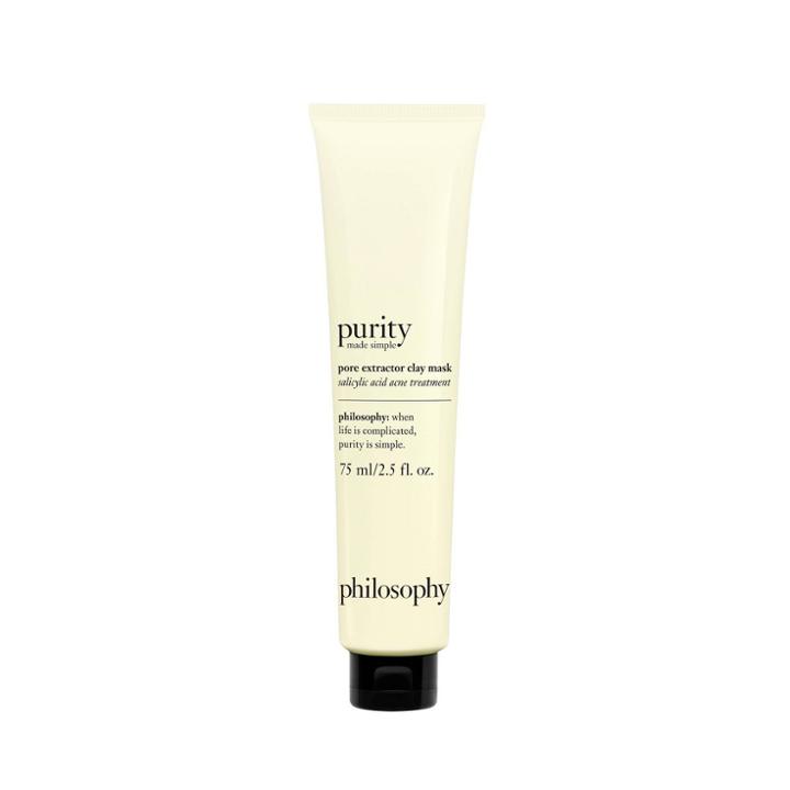 Philosophy Purity Made Simple Pore Extractor Exfoliating Clay Mask - 2.5 Fl Oz - Ulta Beauty