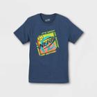 Bioworld Boys' Hasbro Nerf Short Sleeve Graphic T-shirt - Blue