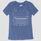 Women's Short Sleeve Summer Nights Graphic T-shirt - Awake Blue