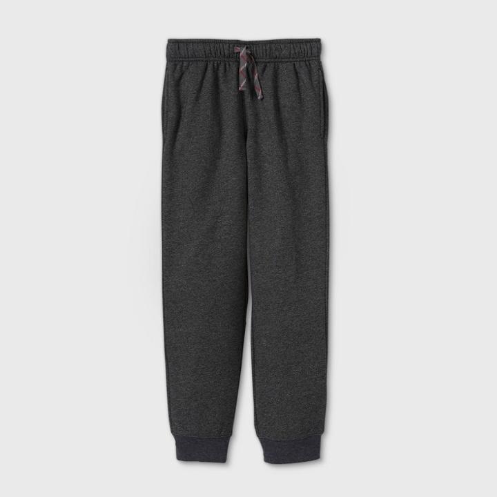 Boys' Fleece Jogger Sweatpants - Cat & Jack Dark Gray