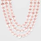 Target Sugarfix By Baublebar Beaded Lucite Statement Necklace - Blush Pink, Girl's