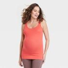 Maternity Tank Top - Isabel Maternity By Ingrid & Isabel Berry Pink