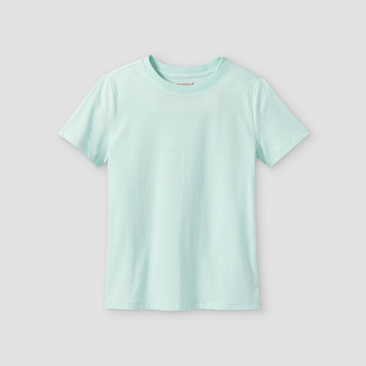 Plusboys' Short Sleeve T-shirt - Cat & Jack Mint Green