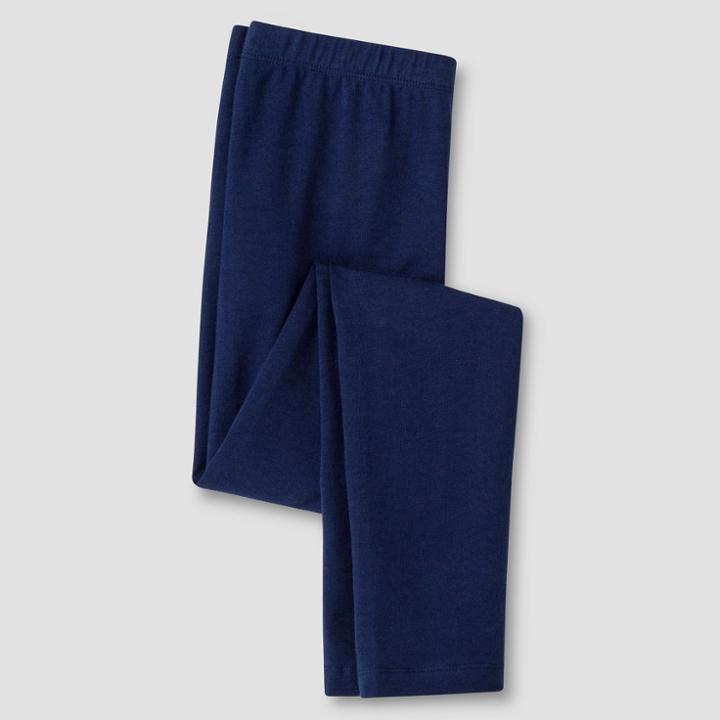Girls' Leggings - Cat & Jack Navy (blue)