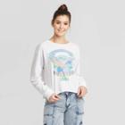 Women's Forever Legends 1994 Long Sleeve Cropped T-shirt - Grayson Threads (juniors') - Xs, Women's, White