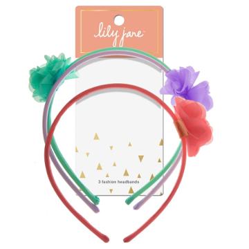 Lily Jane Fashion Headbands - 3ct,