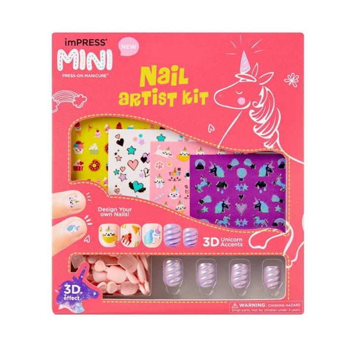 Impress Press-on Manicure Mini Kids' Nail Artist Kit