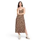 Women's Leopard Print Slip Dress - Nili Lotan X Target Brown Xxs