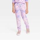 Girls' Micro Fleece Jogger Pants - Cat & Jack Violet