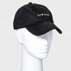 No Brand Women's Gym Hair Baseball Hat - Black
