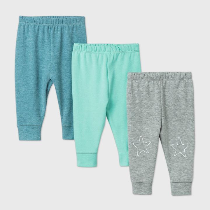 Baby Boys' Starry Slumber Pants - Cloud Island Green