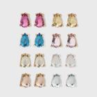 Zinc Stud Earring Set 8pc - A New Day , Women's,